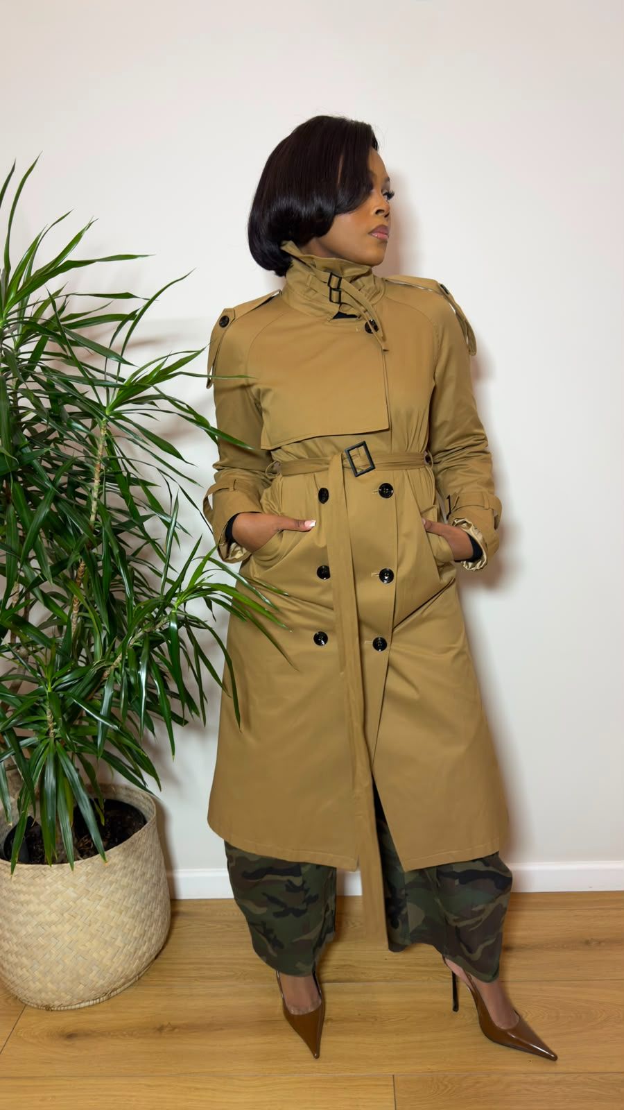 Closet Privé — cotton trench